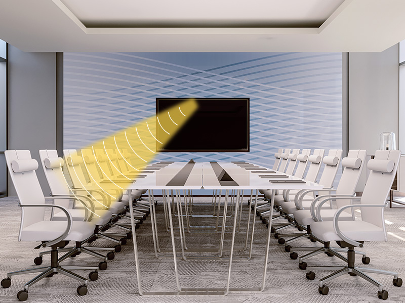 視頻語音會議使用定向音箱