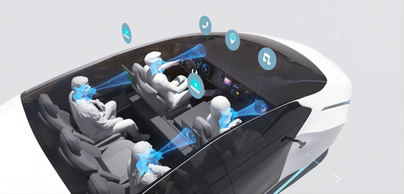 車載音響車內定向音頻分區