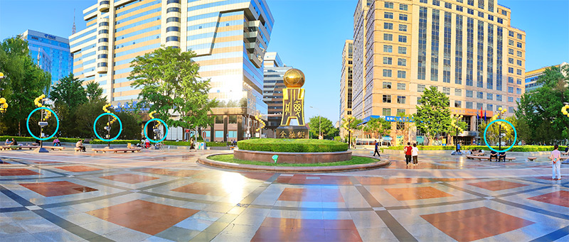 北京金融街廣場(chǎng)的智慧廣場(chǎng)舞系統(tǒng)