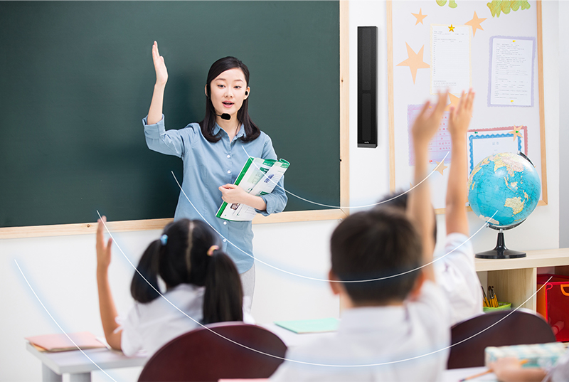 教室擴聲用什么音箱好？清聽聲學教室均衡聲場系統