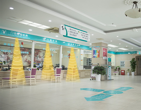 醫院定向音響提供局部各音區互相獨立，打造安靜醫院。