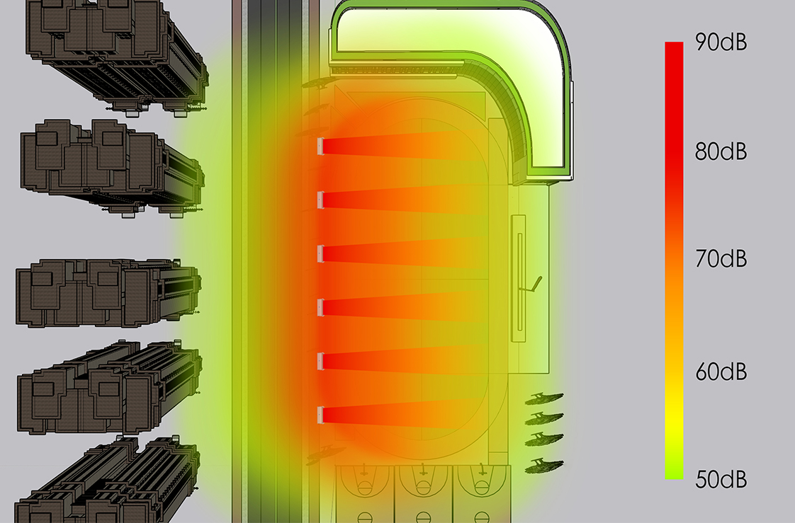 學校操場廣播系統不擾民